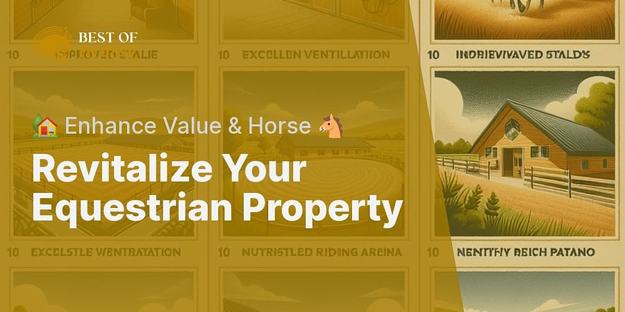 Revitalize Your Equestrian Property - π‘ Enhance Value & Horse π΄