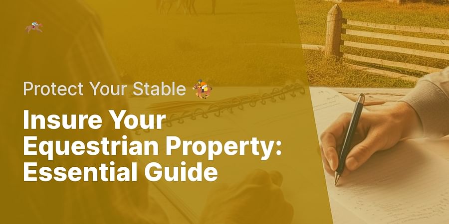 Insure Your Equestrian Property: Essential Guide - Protect Your Stable 🏇